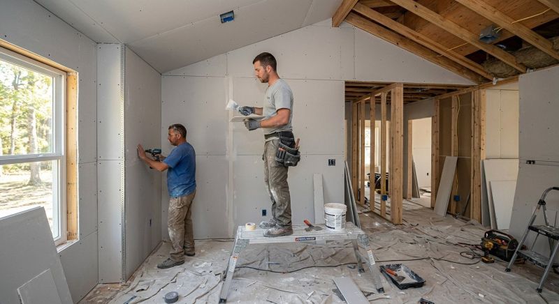 Bedroom Drywall Installation in Denver County, CO