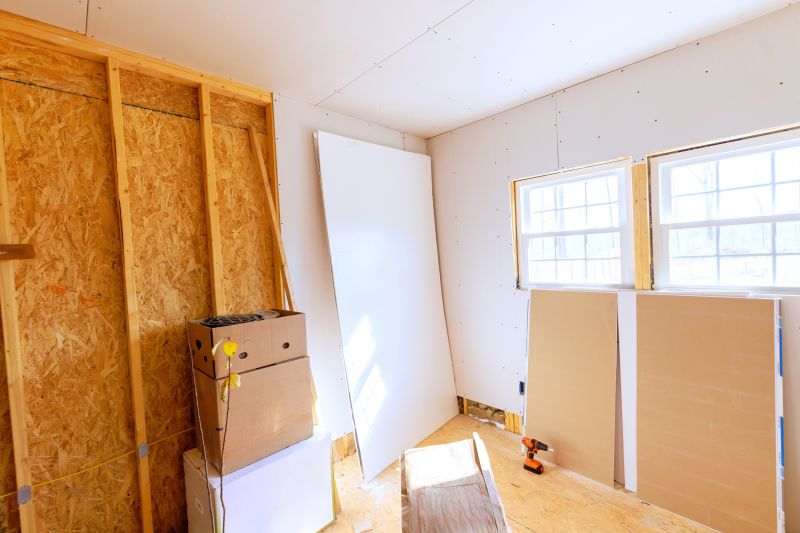 Bedroom Drywall Installation in Conroe, TX