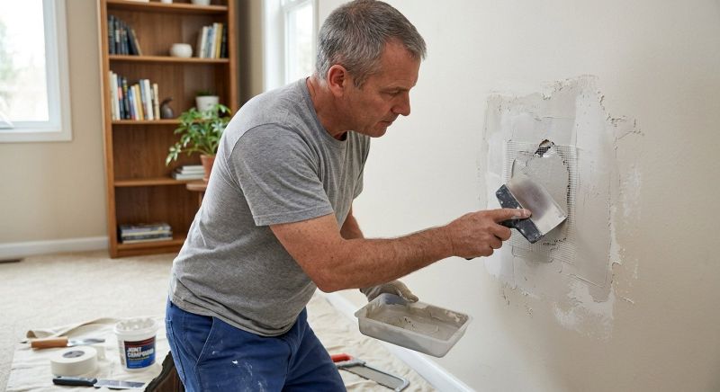 Bedroom Wall Repair in Kansas City, KS
