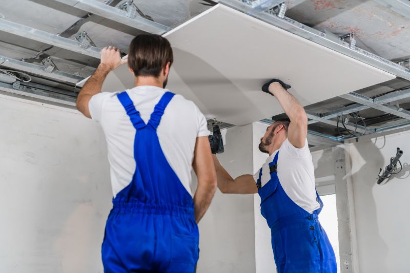 Ceiling Drywall Replacement in Overland Park, KS