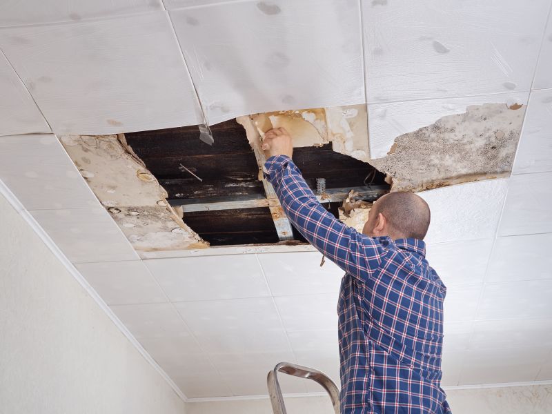 Ceiling Water Damage Repair in Wilmington, NC