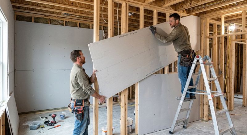 Drywall Hanging in Overland Park, KS