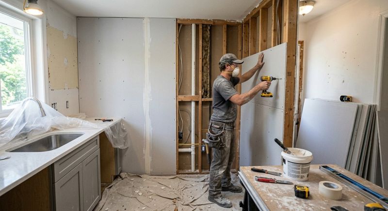Drywall Renovation in Kansas City, KS