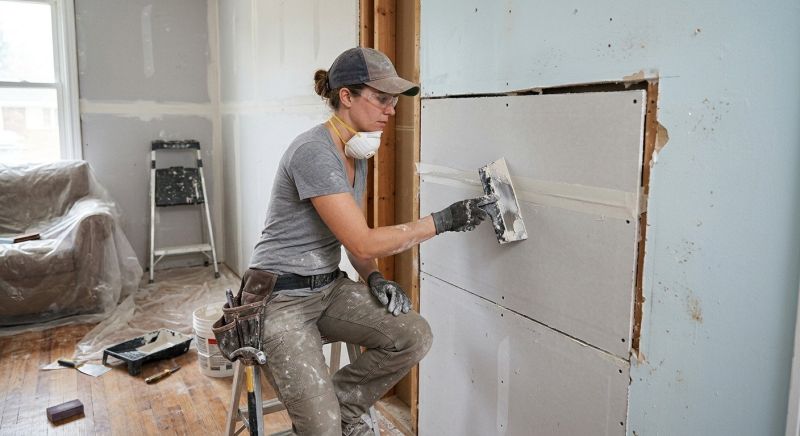 House Drywall Installation in Kansas City, KS