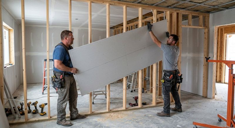 Drywall Hanging in Wilmington, NC